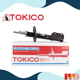 TOKICO โช้คอัพ โทคิโคะ คู่หน้า Strut Gas Type สำหรับ HONDA JAZZ GD ปี 2003 - 2008 51605-SAE-T02 (รหัส B2286 , B2287)