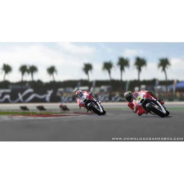 แผ่น XBOX 360 : Moto GP 15  ใช้กับเครื่องที่แปลงระบบJTAG/RGH
