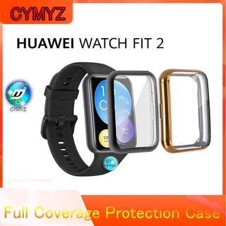 เคส huawei watch fit 2 เคส เคสป้องกันรอบด้าน 360° เคสแบบเต็มจอ เคส huawei watch fit 2 เคส เคสป้องกัน เคส huawei watch fit2 เคส เคสเต็มจอ