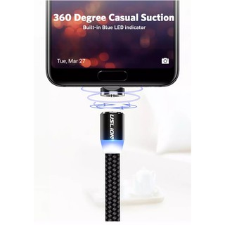 ***สินค้าพร้อมส่ง***สายชาร์จหัวแม่เหล็ก ( เฉพาะสายชาร์จไม่มีหัวปลั๊ก) IOS Android Type C