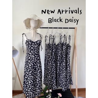 Black  daisy  Dress.