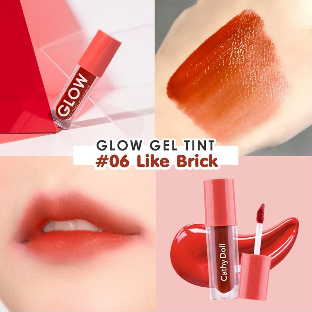 ลิปทินท์เนื้อฉ่ำ เคที่ดอลล์ โกลว์ เจลทินท์ Cathy Doll Glow Gel Tint 2.4 g.