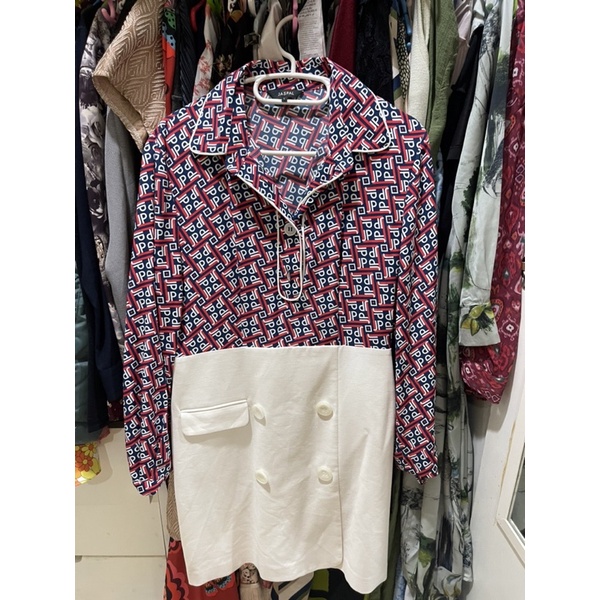 Jaspal mini dress (monogram)