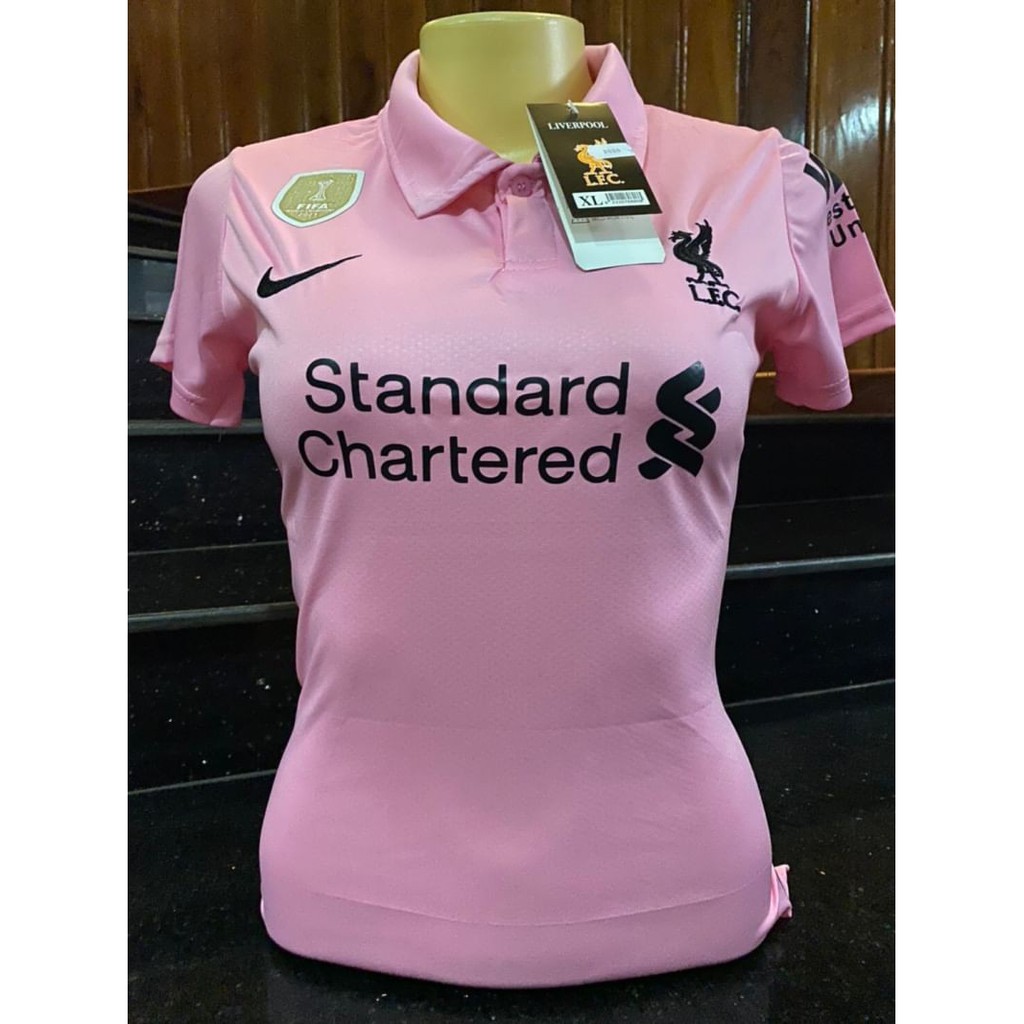 เสื้อผู้หญิงคอปก  ลิเวอร์พูล ฤดูกาล  ปี 2020-2021