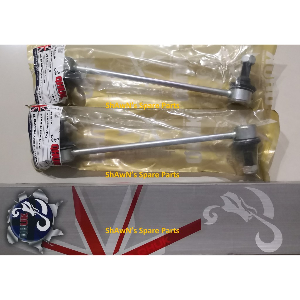 (2 ชิ้น) Kia Forte 1.6 2.0 Hyundai Elantra XD20 i30 FD Avante โช้คหน้า Link Stabilizer Link - QHUK (