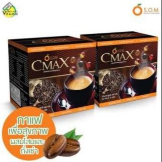 CMax Coffee กาแฟ ซีแม็กซ์ [2 กล่อง] กาแฟสำเร็จรูป บำรุงสุขภาพ ผสมถั่งเช่าและโสมเกาหลี
ช่วยเพิ่มกระตุ้น สมรรถภาพ