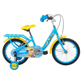 จักรยานเด็ก LA MINION GIRL 16 สีฟ้า จักรยานเด็ก จักรยาน กีฬาและฟิตเนส KID BIKE MINION GIRL 16 BLUE