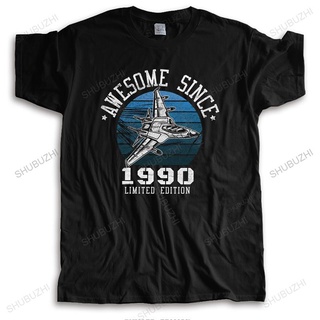 [S-5XL] เสื้อยืด พิมพ์ลาย Awesome Since 1990 สไตล์คลาสสิก สําหรับผู้ชาย#39; s เสื้อยืด แขนสั้น ผ้าฝ้าย 100% แนวสตรีท สุด