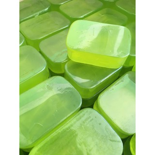 Glycerin Aloevera Soap เบสสบู่ว่านหางจระเข้ เกรดพรีเมี่ยม ฟองละเอียดมาก (น้ำหนัก 10 กิโลกรัม)