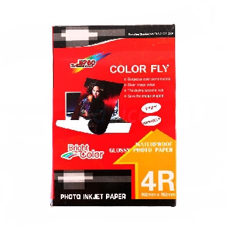 Photo Inkjet Glossy 4x6 210G.Color Fly (100Pack)