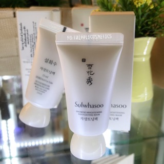 Sulwhasoo Snowise Brightening Exfoliating Mask 15ml  (ฉลากไทย)