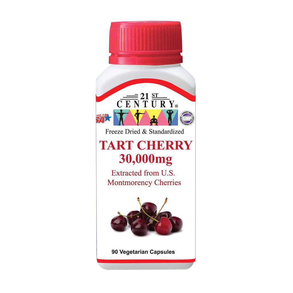 Vyke 21st Century Tart Cherry 30,000Mg Eq. To 120 Cherries Per Capsule