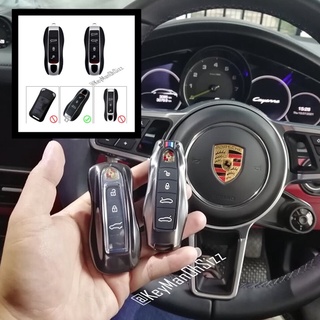 เคสโลหะรีโมทรถ Porsche Full Package 2021ัสดุคุณภาพด้วย Alloy/ Luminescence 3D Silicone ทำให้รีโมทรถยนต์คุณใหม่ตลอดเวลา