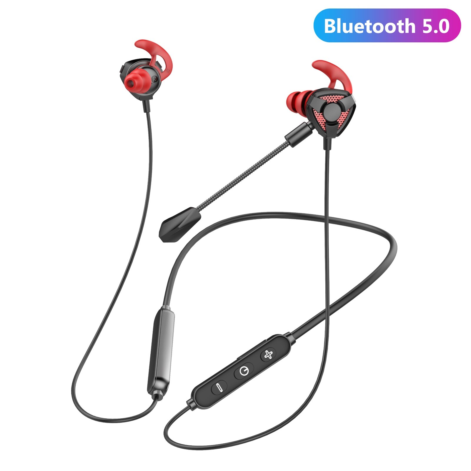 BT66 wireless Bluetooth 5.0 CVC8.0 Active Noise Reduction IC Gaming ...