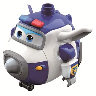 Super Wings Medium Blocks High Value Figure - Paul ตัวต่อ ซุปเปอร์วิงส์ ขนาดกลาง - พอล สีขาว ของเล่นเด็ก