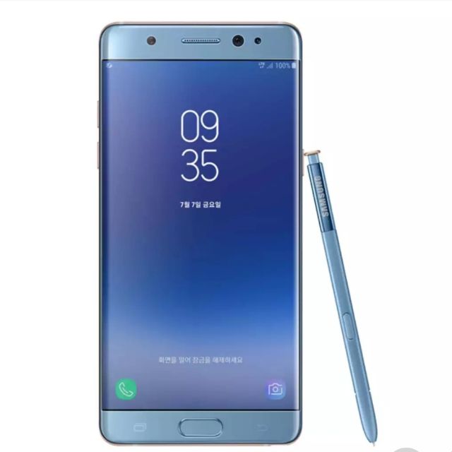 samsung fe blue