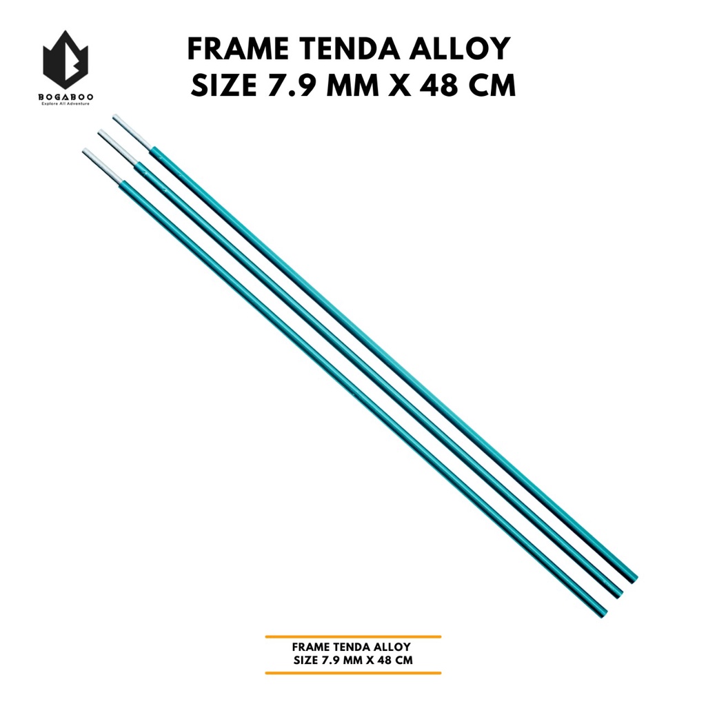 TENDA เต็นท์อลูมิเนียมอัลลอยด์ 7.9 มม. X 48 ซม. - โครงโดมเต็นท์