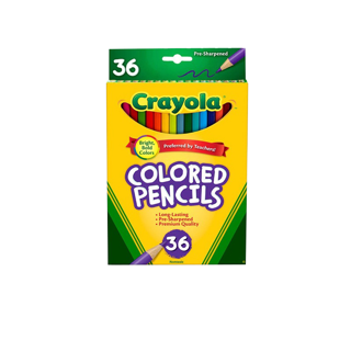 Crayola สีไม้ไร้สารพิษ Colored Pencils 36 Colors