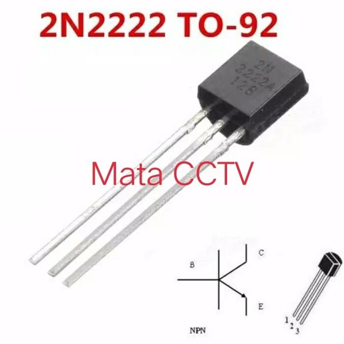 2n2222 2222 TO-92 NPN Fast Switching ทรานซิสเตอร์พลังงานมัลติฟังก์ชั่น