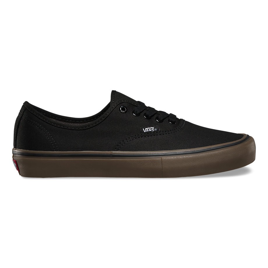 Vans รองเท้าผ้าใบ MN AUTHENTIC PRO (CANVAS) BLACK/GUM