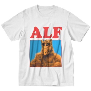 [COD]เสื้อยืดแขนสั้น พิมพ์ลาย Alf Gordon Shumway สําหรับผู้ชายS-5XL