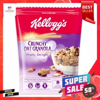 Kelloggs Oat Fruit Delight 380g ข้าวโอ๊ตที่มีประโยชน์และดีต่อคุณ