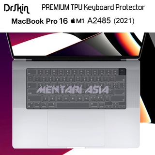 แผ่น TPU ป้องกันคีย์บอร์ด พรีเมี่ยม สําหรับ MacBook Pro 16 M1 A2485 2021 #3