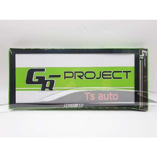 กรอบป้ายทะเบียน กันน้ำ​ แบบ​ สั้น​​ 1​ คู่​ กรอบป้ายทะเบียน​ ลาย​ Ralliart แรนรี่อาร์ท ขอบดำ