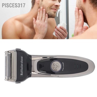 Pisces317 ปัตตาเลี่ยนตัดขนจมูก 3In1 ชาร์จ Usb สําหรับผู้ชาย