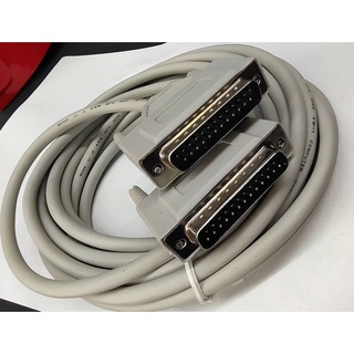 สายปริ๊นเตอร์รุ่นเก่า สาย5เมตร/Cable Printer25Pin/สายปริ๊นเตอร์25พิน/สายผู้ผู้,MM/สายหนาแข็งแรงทนทาน