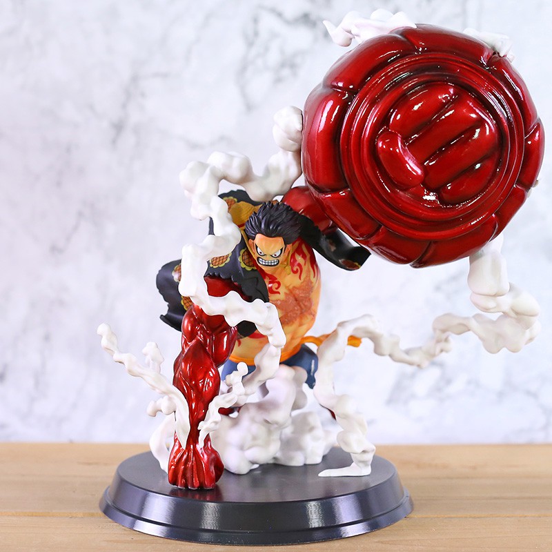 Anime One Piece Monkey D Luffy Gear Fourth 4 Kong Gun Gk Pvc Action Figure Statue Collection Model Kids Toys Doll แท ราคาเพ ยง 1 418
