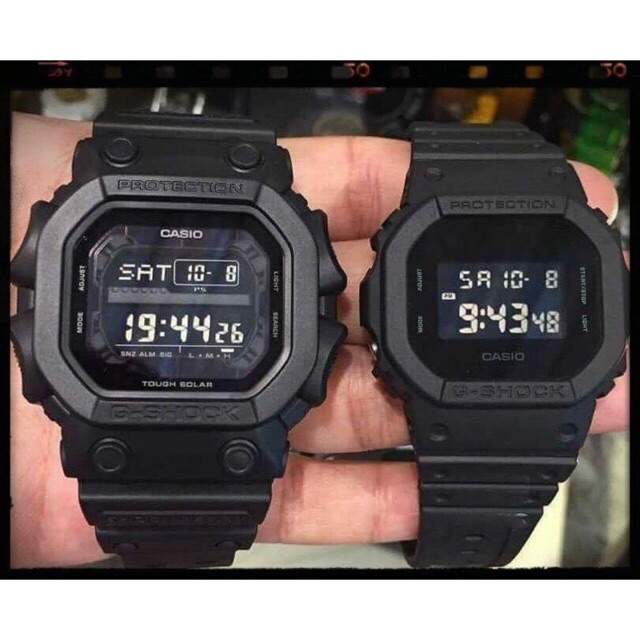 G-SHOCKคู่LOVE GX-56BB-1A DW-5600BB-1A