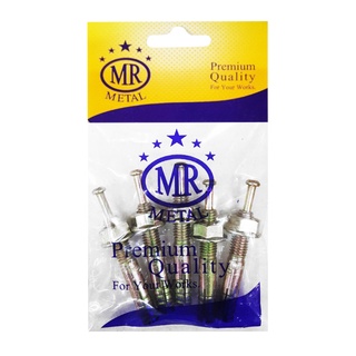 Chaixing Home  พุ๊กตะปู MR METAL ขนาด 8 x 50 มม. (แพ็ค 5 ตัว) สีซิงค์รุ้ง