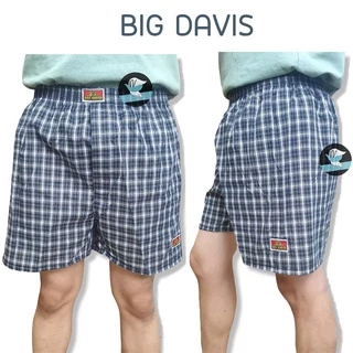 กางเกงบ็อกเซอร์ Boxer Big Davis สก็อต คอตตอนเชิ้ต บ็อกเซอร์ผู้ชาย (UW11)