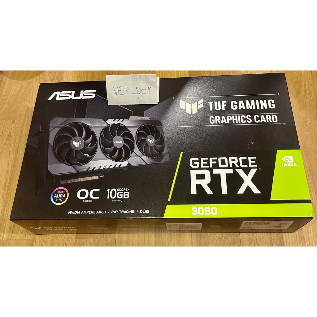 3080 Asus Tuf Tuf Gaming Graphics Card 3080 ของใหม่) ASUS GeForce