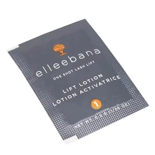น้ำยา ลิฟติ้งขนตา Elleebana OneShot lashlift ชุด 1Set 2ซอง สูตรดั้งเดิม เด้งไว น้ำยาดัดขนตา มีอย.