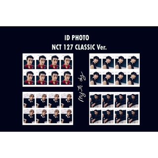 รูปติดบัตร Nct127 CLASSIC Ver. ID PHOTO รูปติดบัตรnct