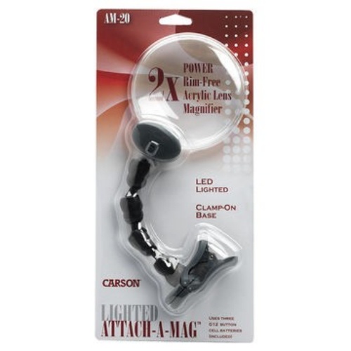 แว่นขยายแบบหนีบโต้ะ Carson  2x รุ่น AM-20