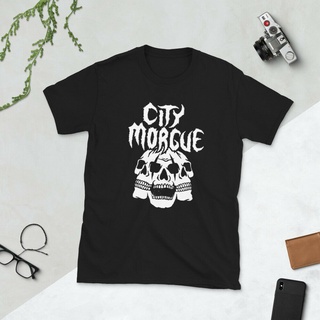 [S-5XL] เสื้อยืด แบบนิ่ม พิมพ์ลาย Morgue Cool Honesty Shop สําหรับผู้ชาย