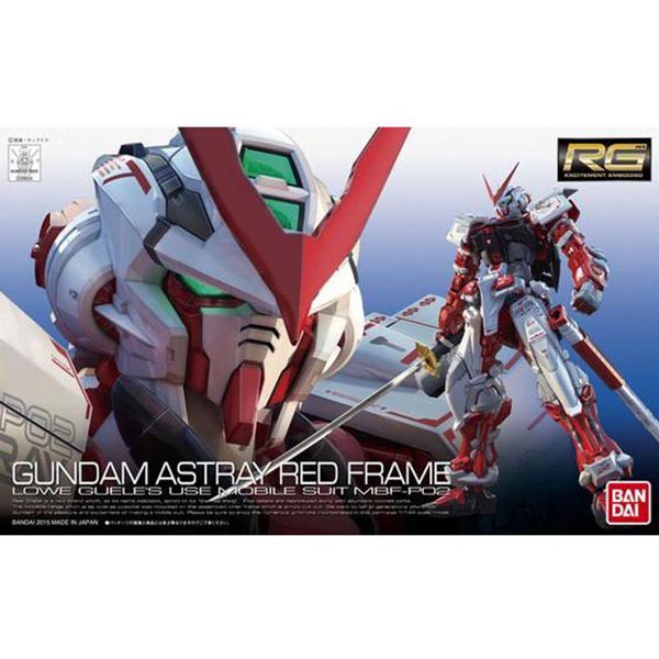 Bandai RG Gundam Astray Red Frame 4549660006343 4573102616180 (Plastic Model)
