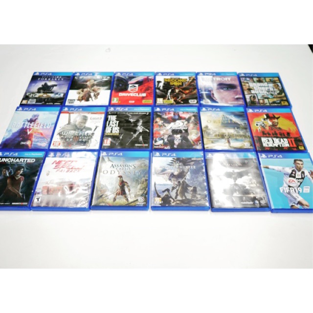 แผ่น Ps4 มือสอง คละเกมส์  play station4