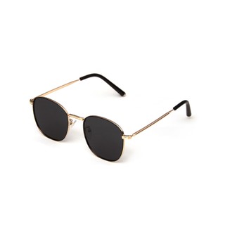 แว่นตากันแดดแบรนด์ Circus Eyewear รุ่น : Vintage Sun : 5113 Gold / Black PL Size 45MM.