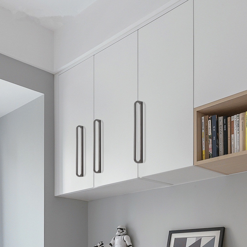 Rose Gold เฟอร์นิเจอร์จับสังกะสีตู้ครัวจับตู้ลิ้นชักดึง Chrome เฟอร์นิเจอร์ลูกบิดประตู so7n itfy - รูปที่ 4