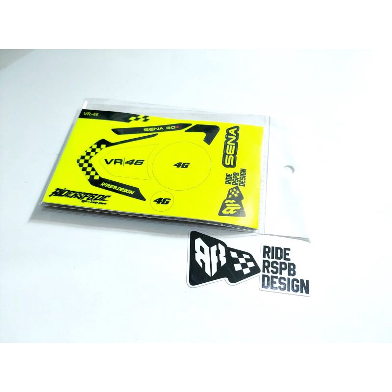 VR 46 - GARSKIN DECAL SKIN COVER SENA 30K สติ๊กเกอร์