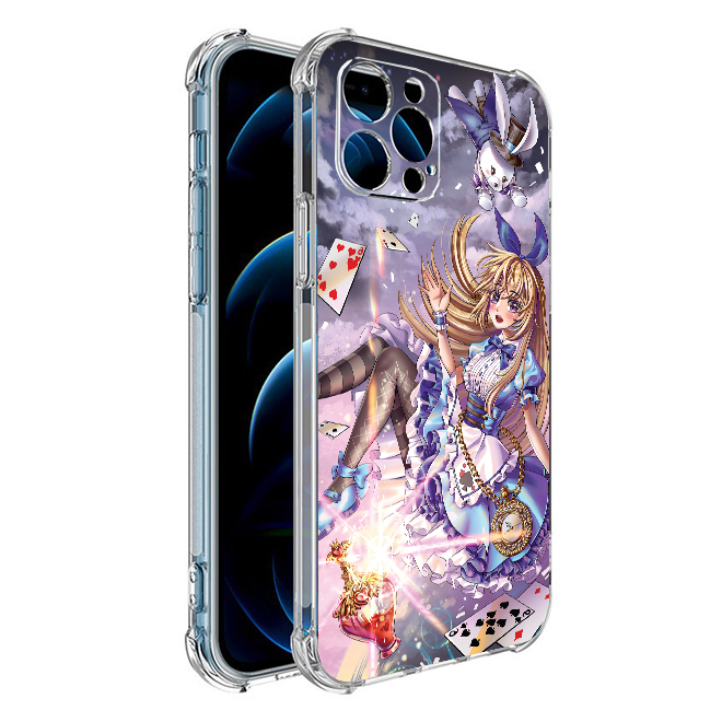 เคส สำหรับ iPhone Anti-Shock TPU Case [Wonderland #01] สำหรับ 12 / 12 Pro / 12 Pro max / 11 / 11 Pro