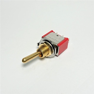 Toggle Switch สวิทช์โยก 3 ขา ON-ON รุ่น MTS-102 สีทอง