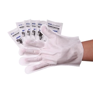 Thai.th ถุงมือแบบไม่ต้องซัก ทำความสะอาดสัตว์ แบบใช้แล้วทิ้ง อาบน้ำ Clean Glove