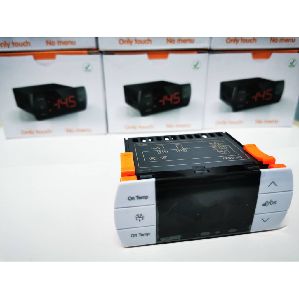 Elitech - EK3020 ชุดคอนโทรลควบคุมความเย็น สำหรับ ตู้แช่ ตู้เค้ก และชิลเลอร์ ใช้งานง่าย คู่มือภาษาไทย
