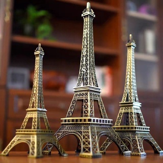 โมเดลหอไอเฟล 3D  ของขวัญ ของแต่งบ้าน ไอเฟลทาวเวอร์ ของที่ระลึก Metal Paris Eiffel Tower ของตั้งโชว์ ของแต่งห้องรับแขก