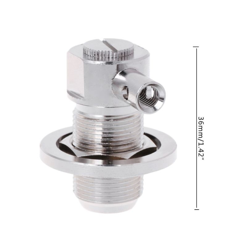 SO239 UHF ขั้วต่อ RF มุมขวา ตัวเมีย สำหรับสายโคแอกเชียล RG58 RG142 LMR195